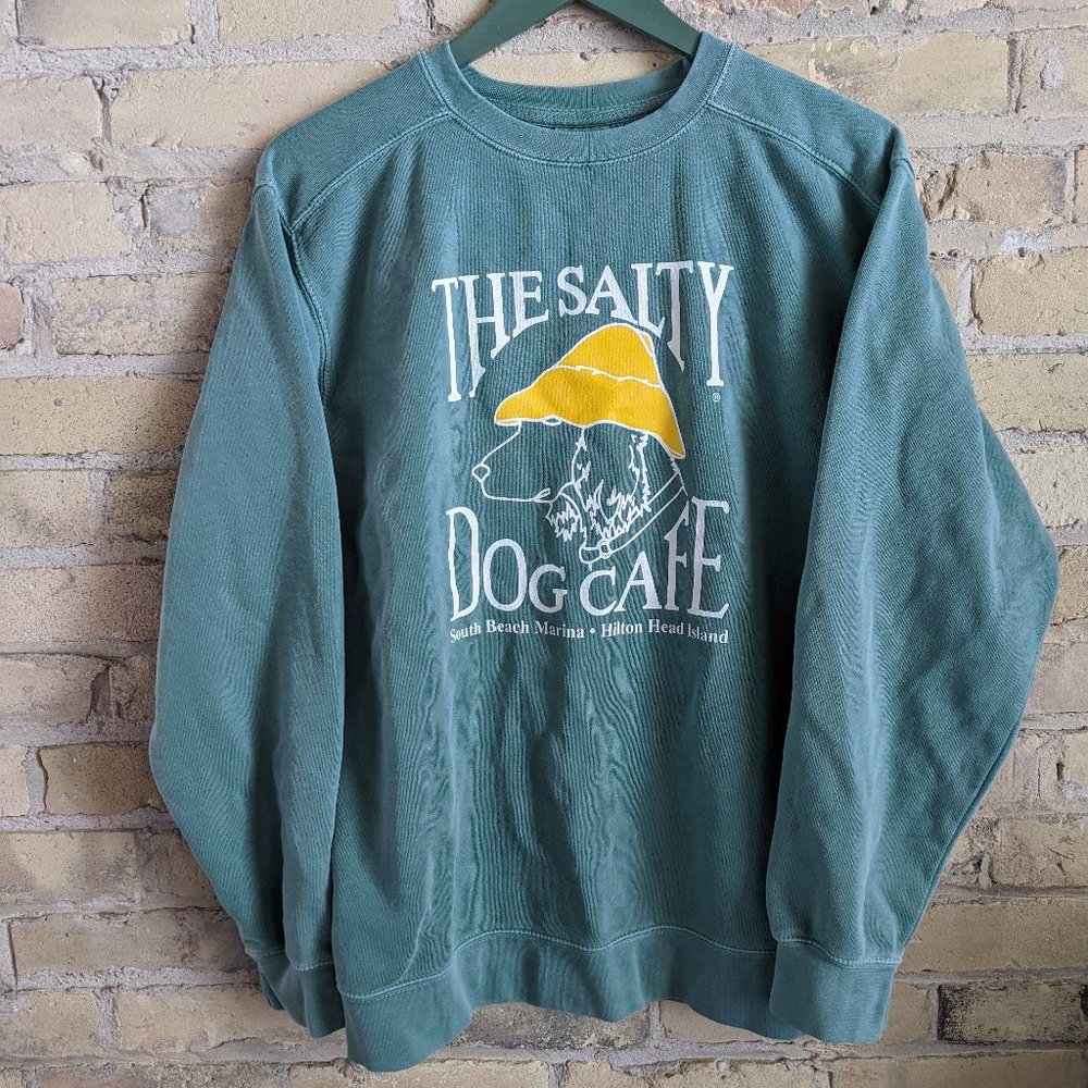 Comfort Colors Green Salty Dog Cafe Sweatshirt